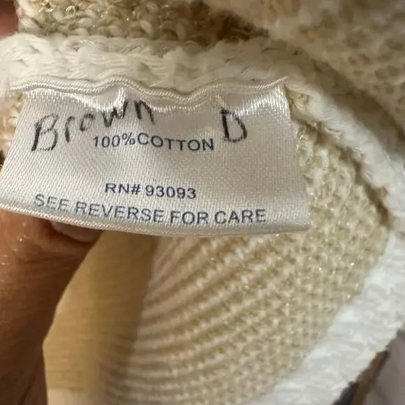 Tyler Boe Floral Jacquard Sweater in Sandstone - Picture 5 of 6